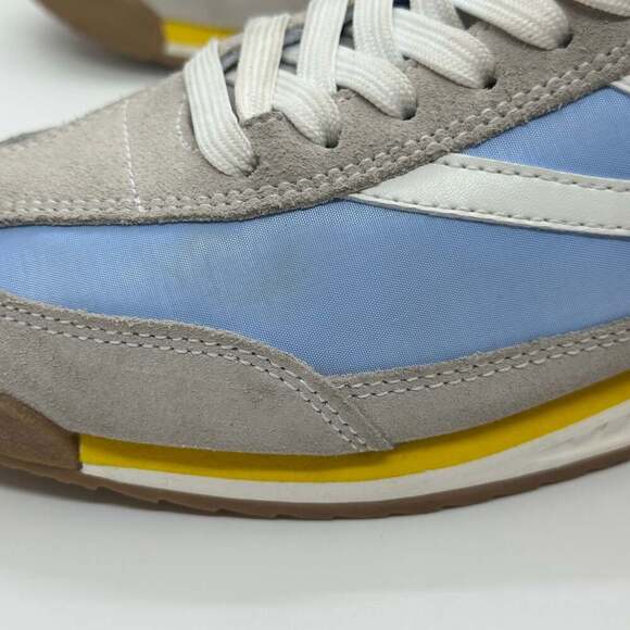 Tretorn Rawlins 2.0 Miami Blue Suede Textile Lace-up Rubber Sole Sneakers - Picture 10 of 15